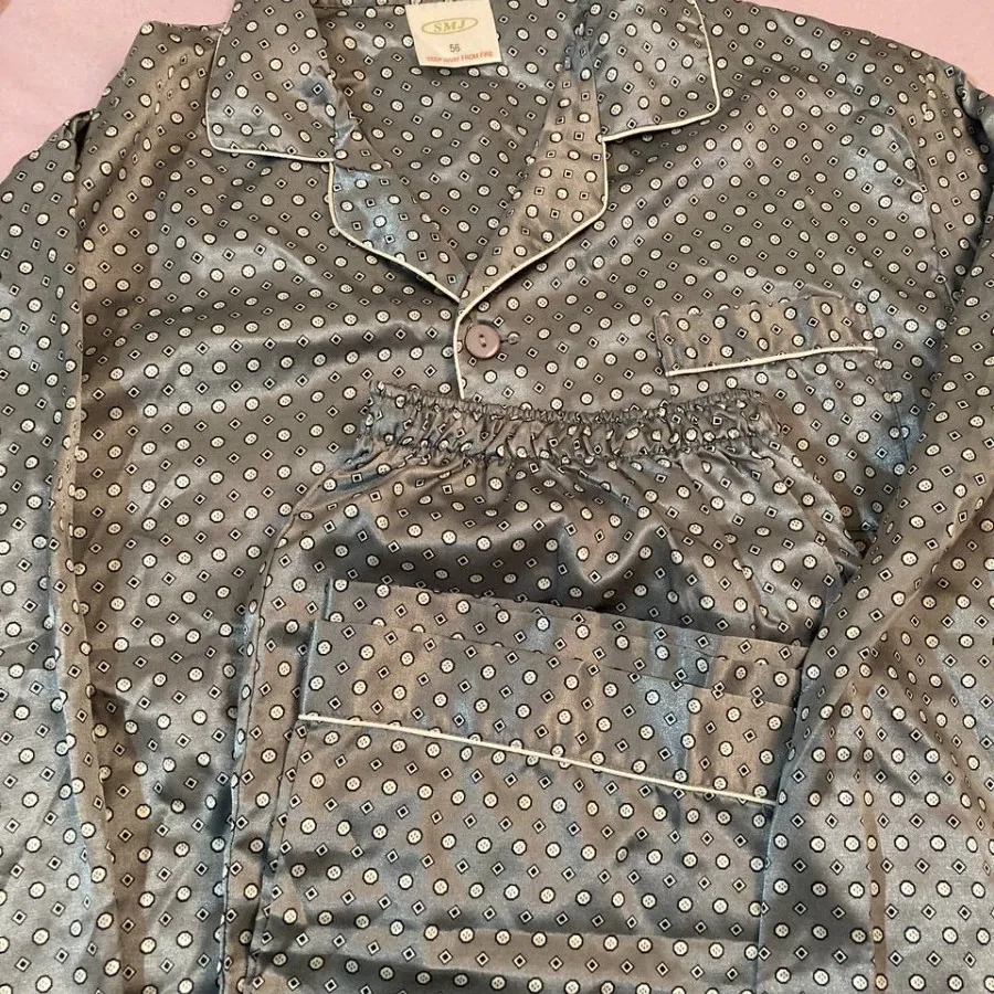 ست راحتی ساتن مردانه 54