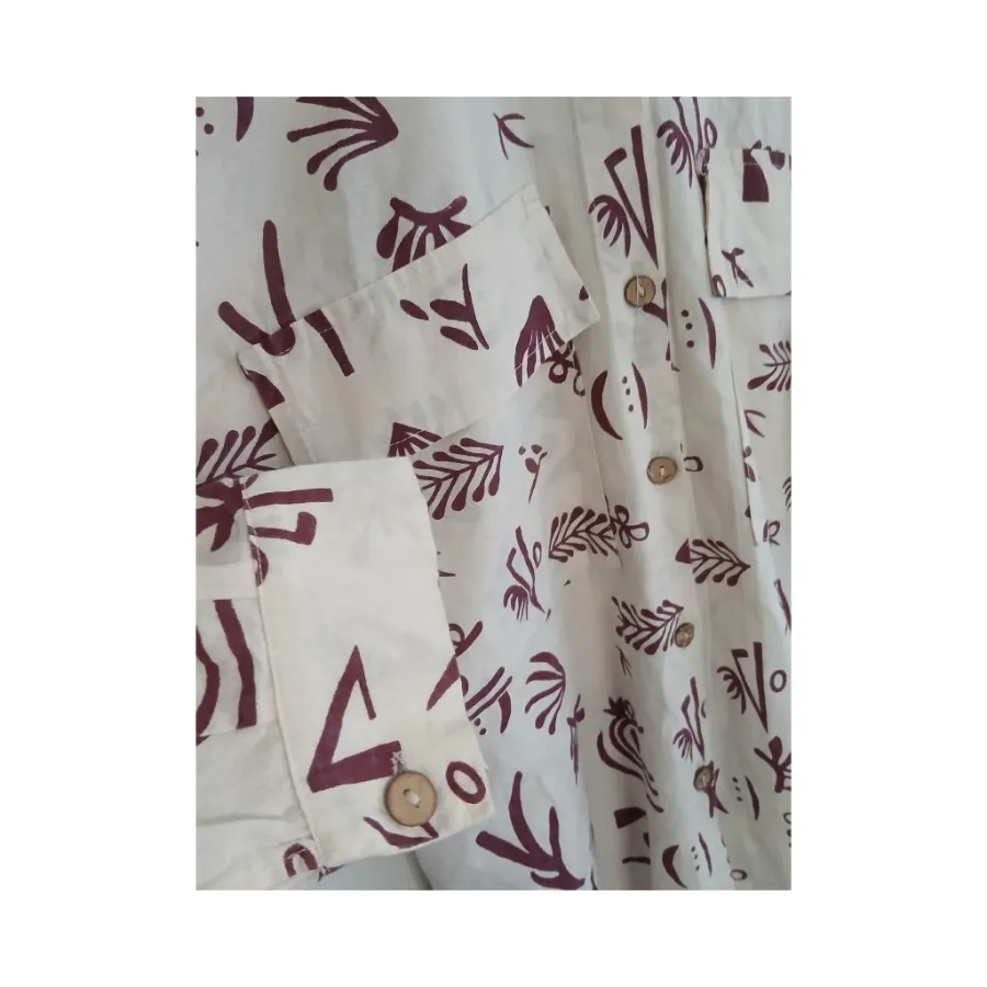 مانتو دخترانه لینن بنفش