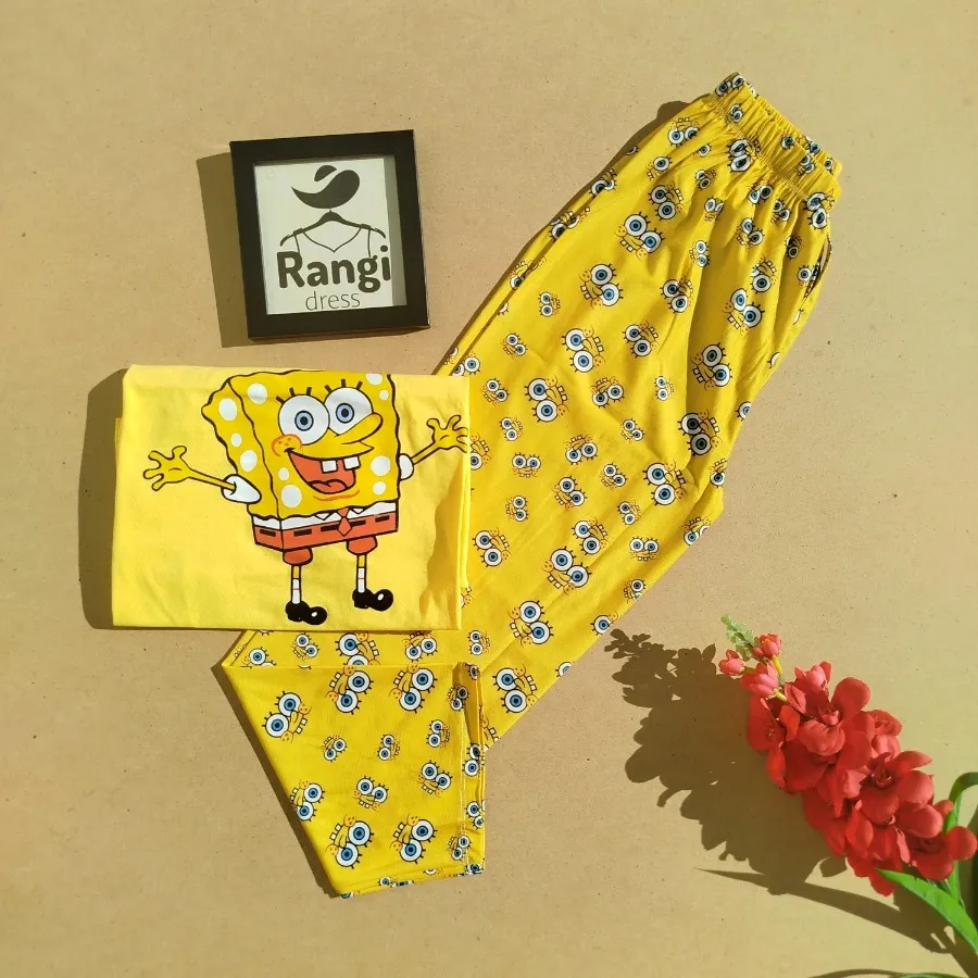 ست تیشرت شلوار انیمیشن