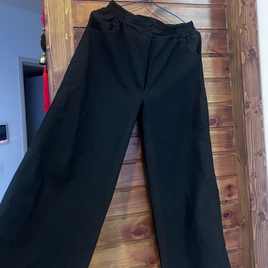 شلوار بگ کتان