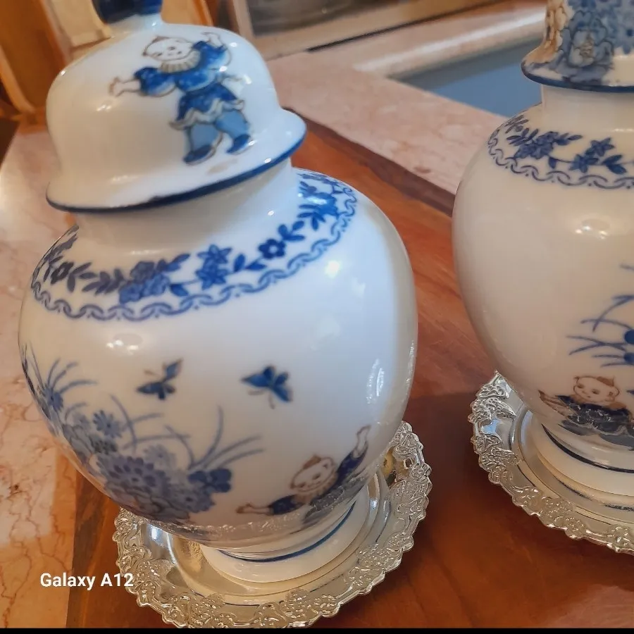 دو عدد کاپ یا بانکه نقاشی