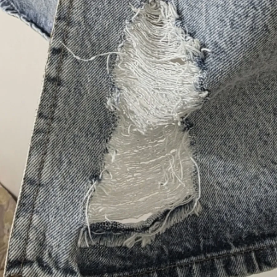 دامن جین زاپدار