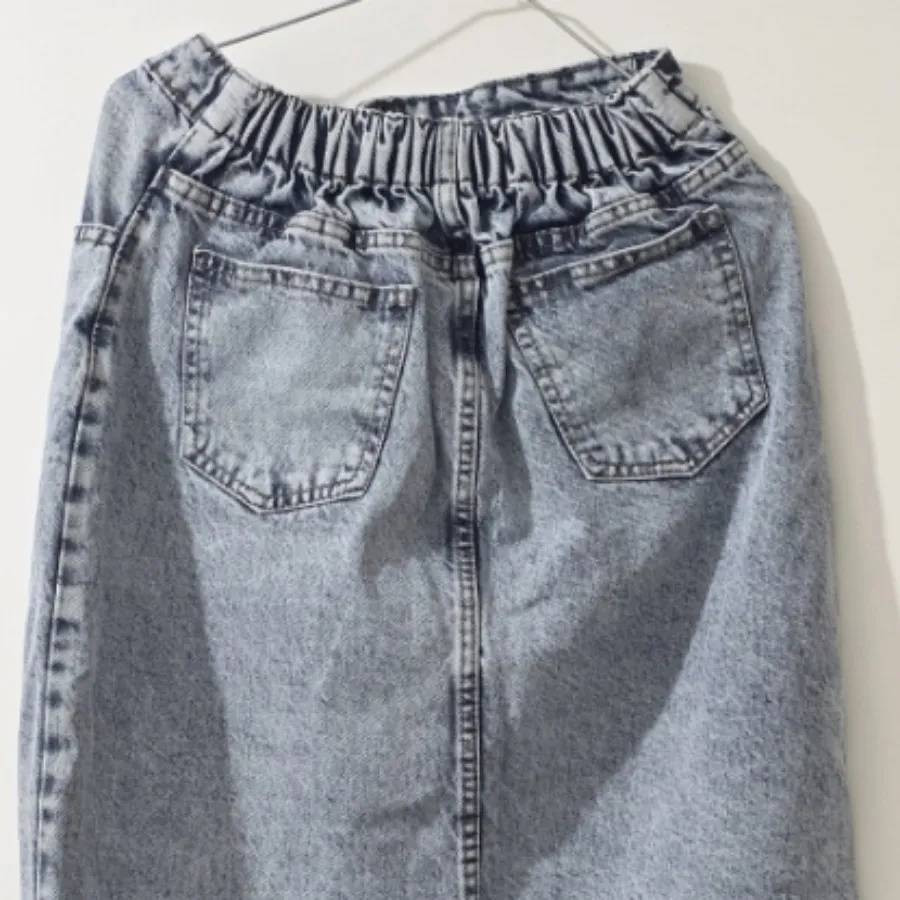 دامن جین زاپدار