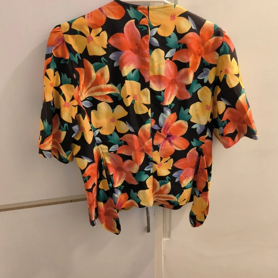 شومیز زنانه گلدار