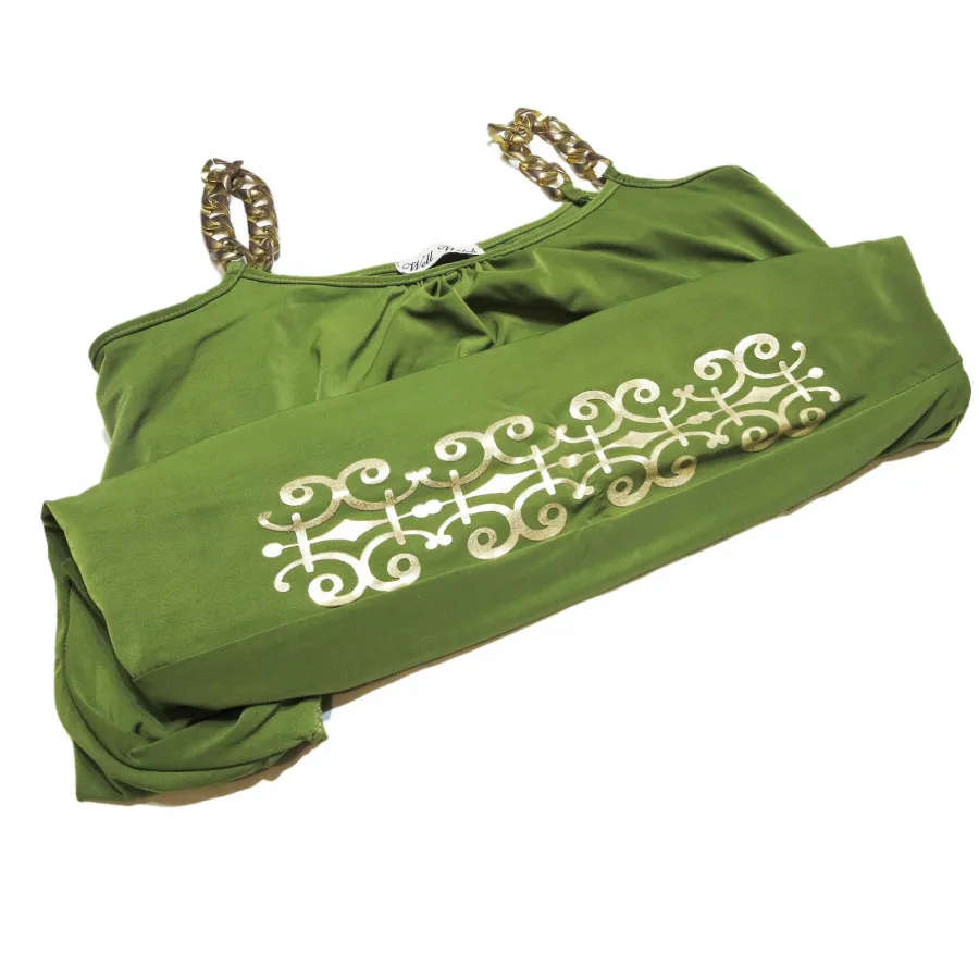 تکپوش سبز استرچ فری سایز