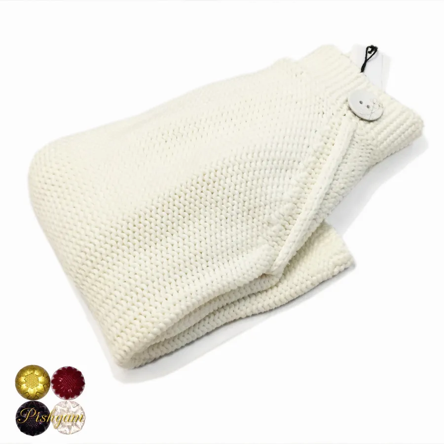 بلوز بافت درشت سفید پرومد