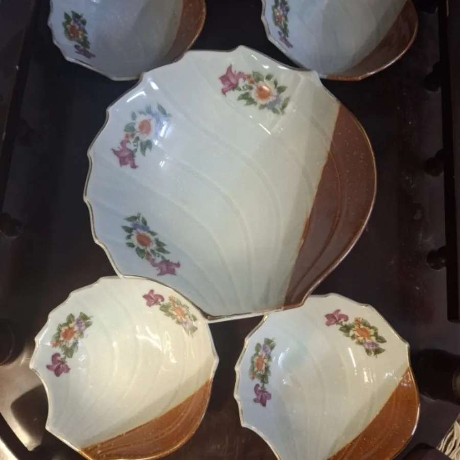 آجیل خوری قدیمی 5 پارچه