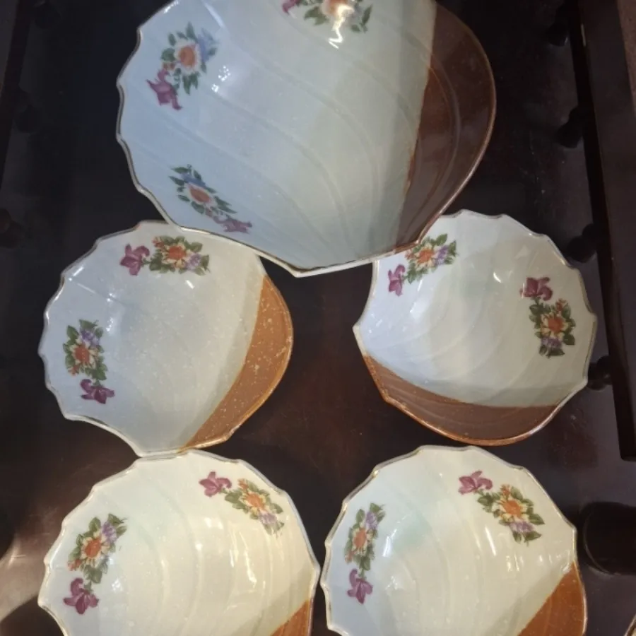 آجیل خوری قدیمی 5 پارچه