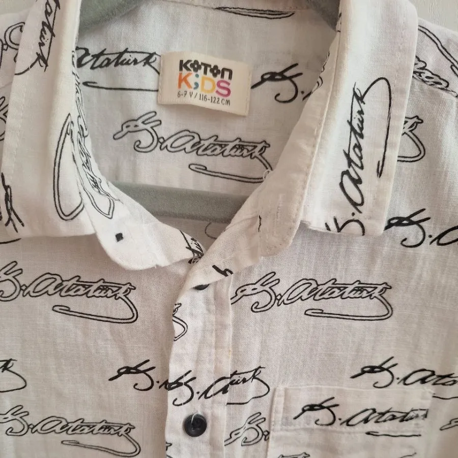 پیراهن پسرانه کوتون