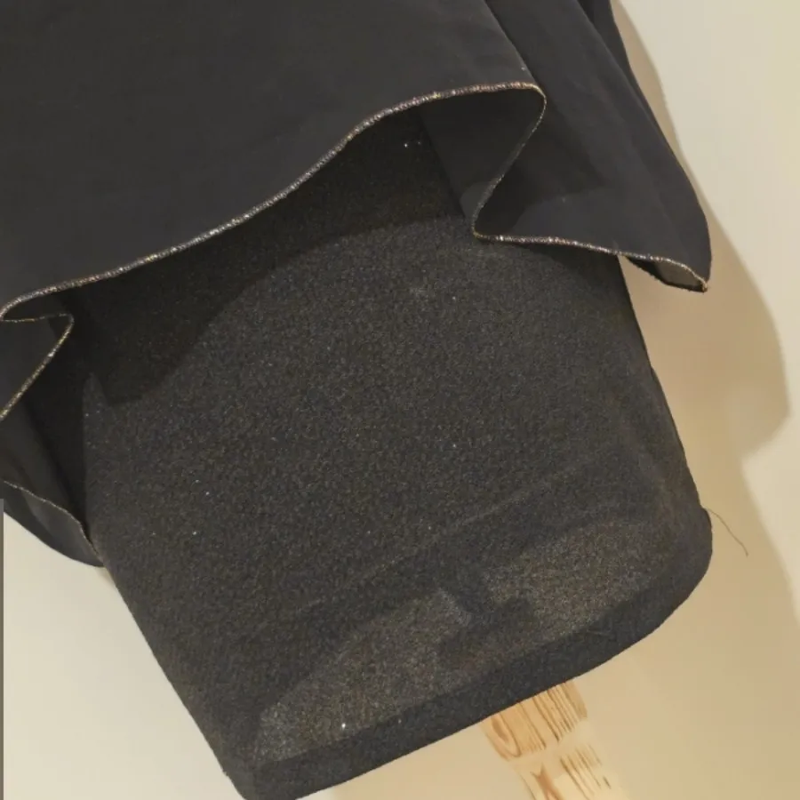 پیراهن حریر مشکی