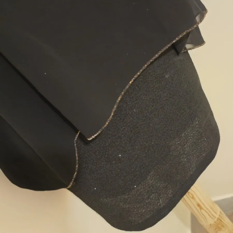 پیراهن حریر مشکی