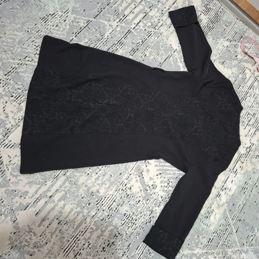 مانتو مشکی مجلسی