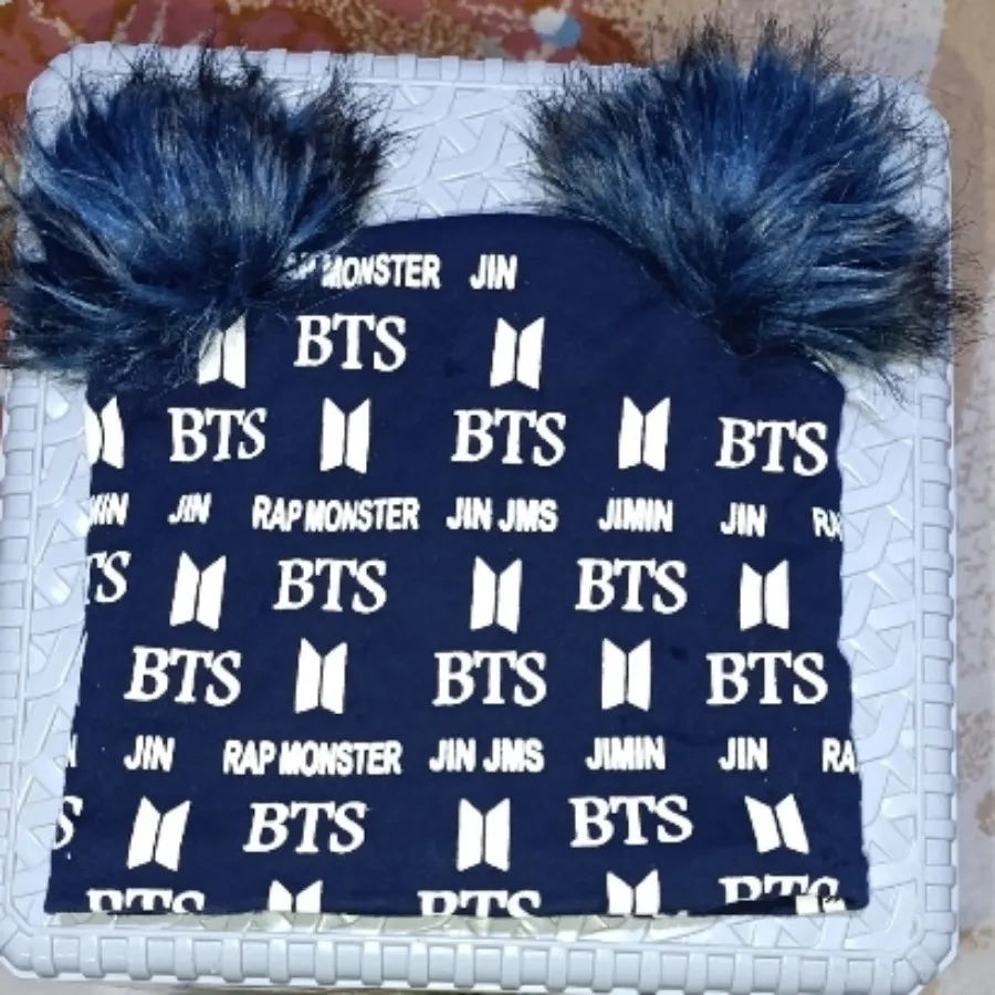 کلاه مخملBTS بچگانه