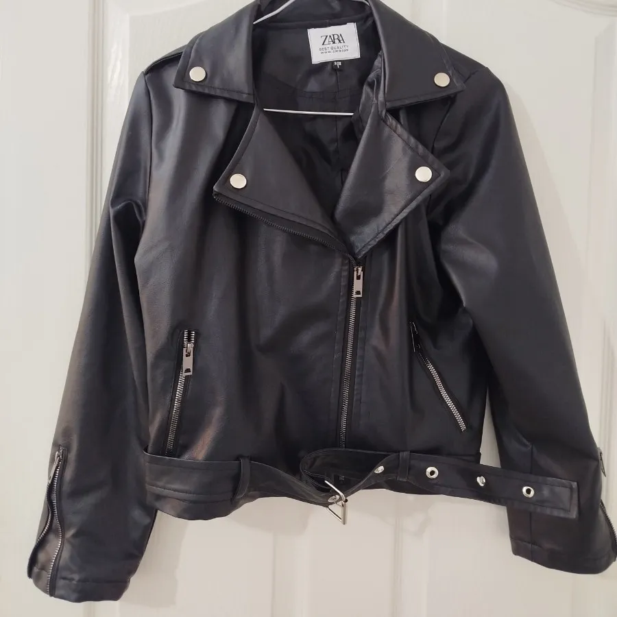 کت چرم طرح زارا