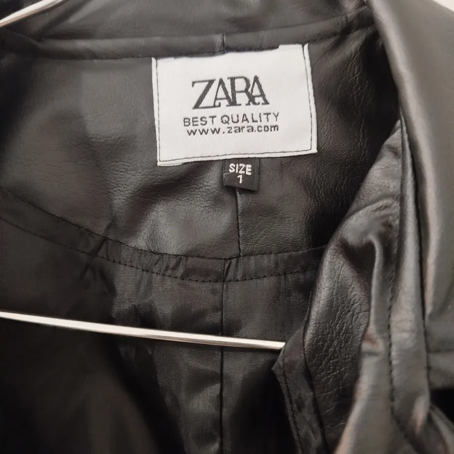 کت چرم طرح زارا