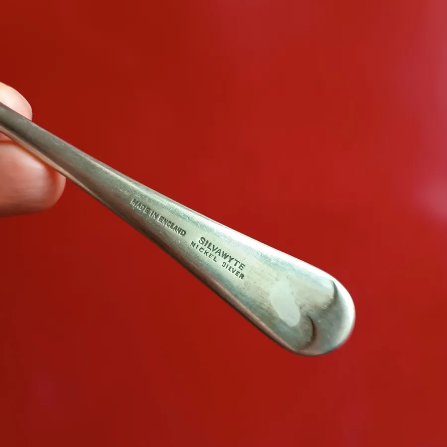 قاشق نقره قدیمی