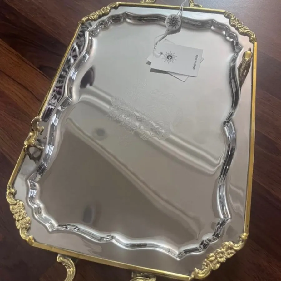 سینی استیل برنج اسب