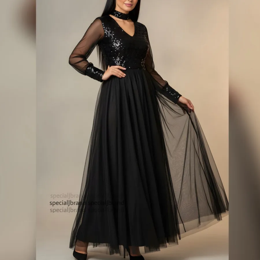 پیراهن ماکسی مجلسی مینو