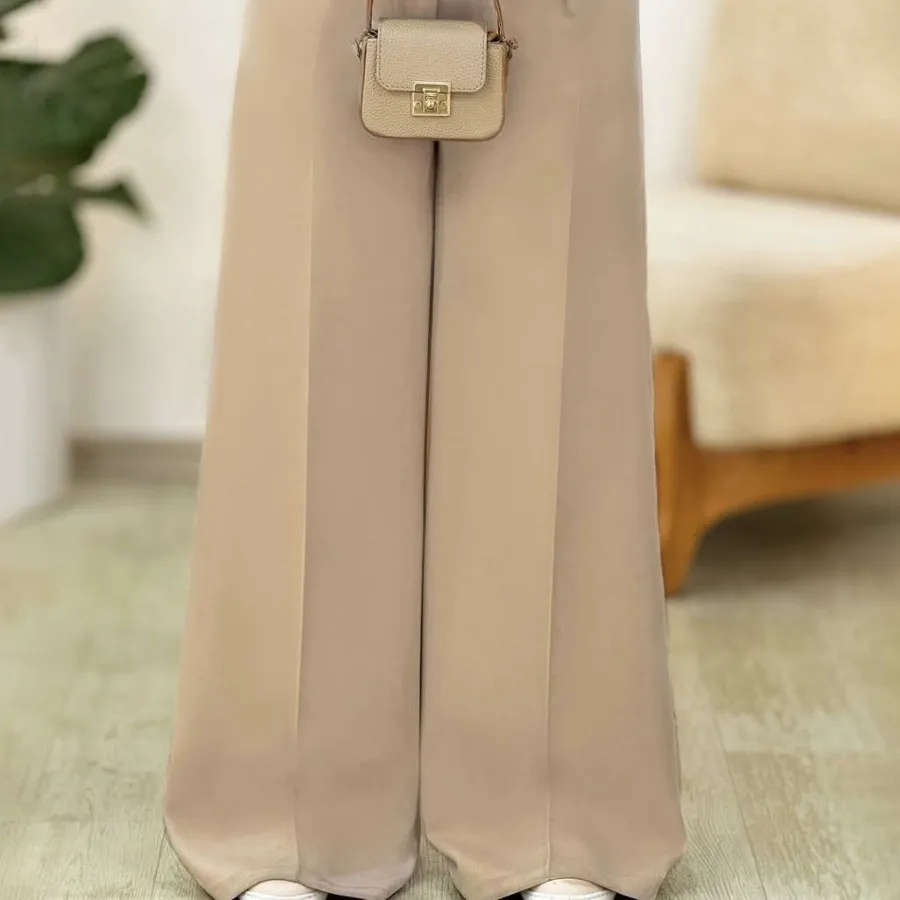 شلوار فول بگ پارچه ای