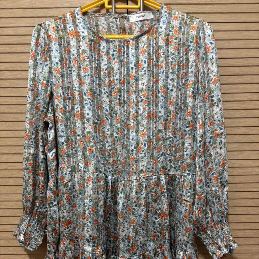 پیراهن حریر گل دار