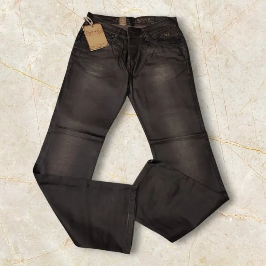 شلوارجین ترک قهوه ای