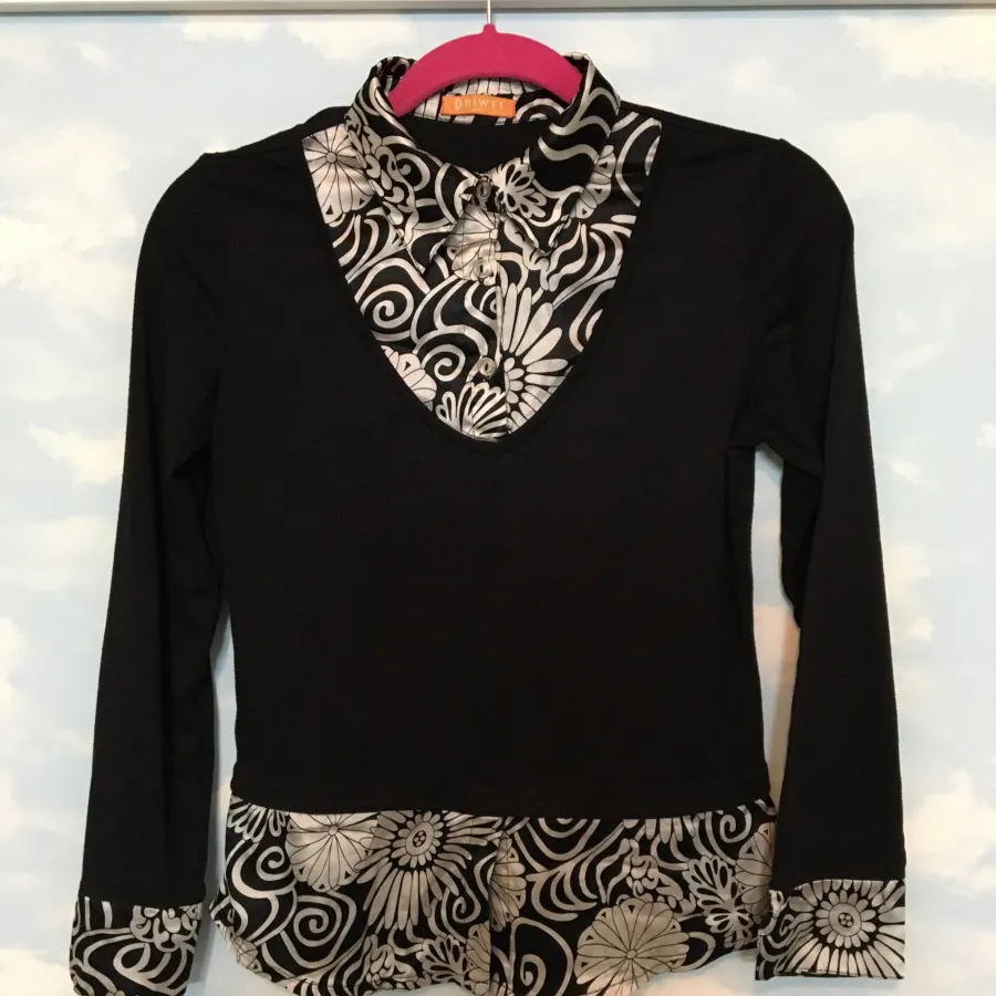 دو تونیک سفید مشکی