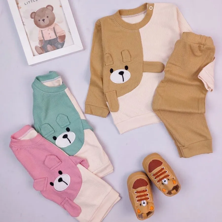 بلوز و شلوار نقلی خرس گوش