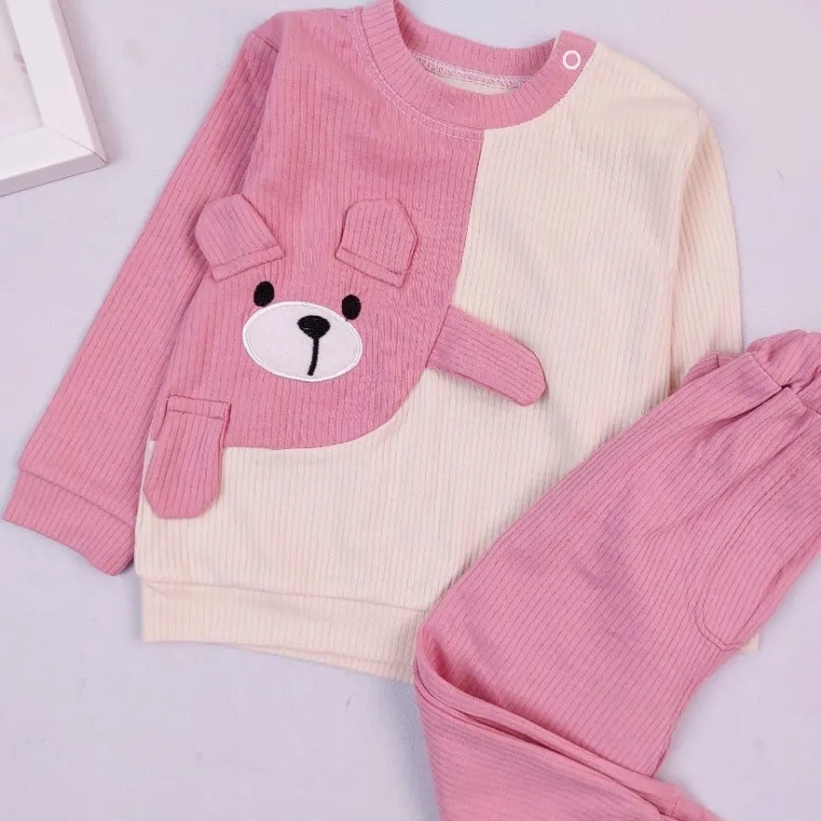 بلوز و شلوار نقلی خرس گوش