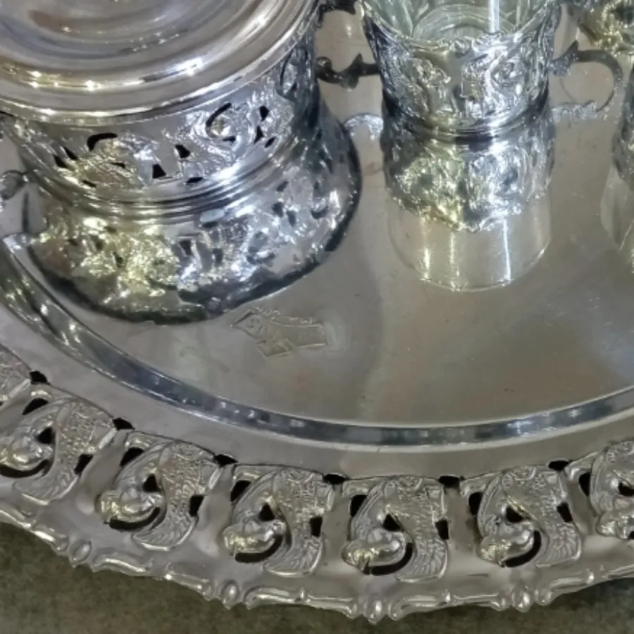 ست چای و شربت خوری برنجی