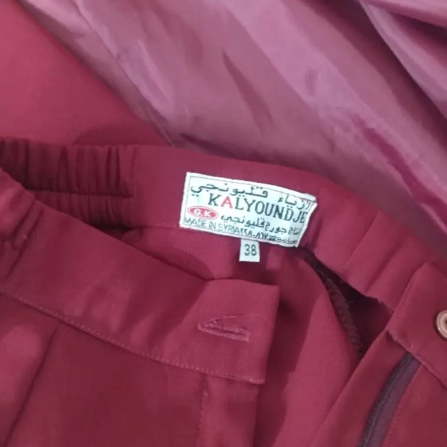 مانتو شلوار کرپ سایز 38