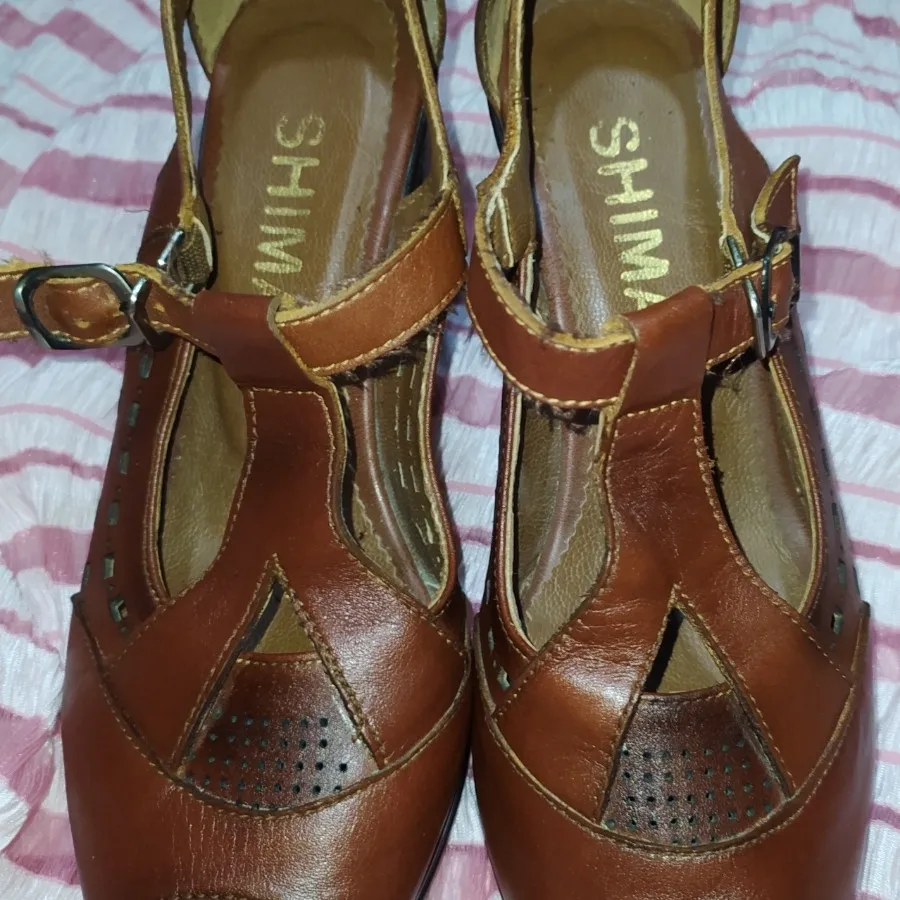 کفش چرم زنانه شیما 38