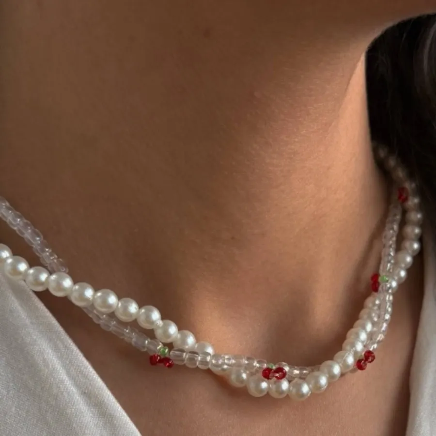 گردنبند دو لاین