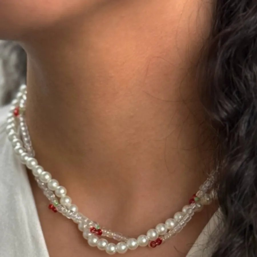 گردنبند دو لاین