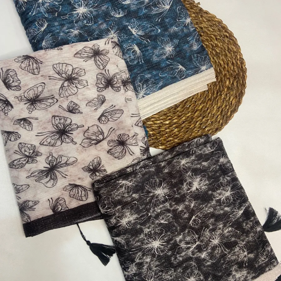 شال قواره دار پروانه ای