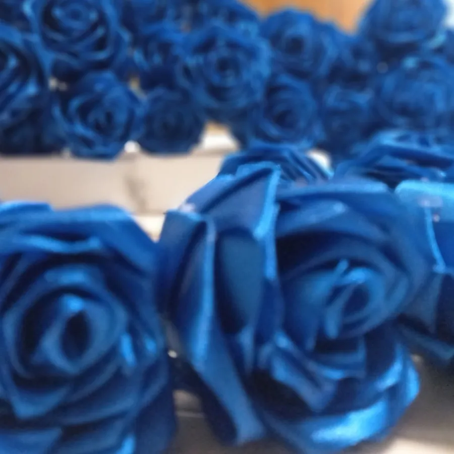 گل روبانی آبی کاربنی