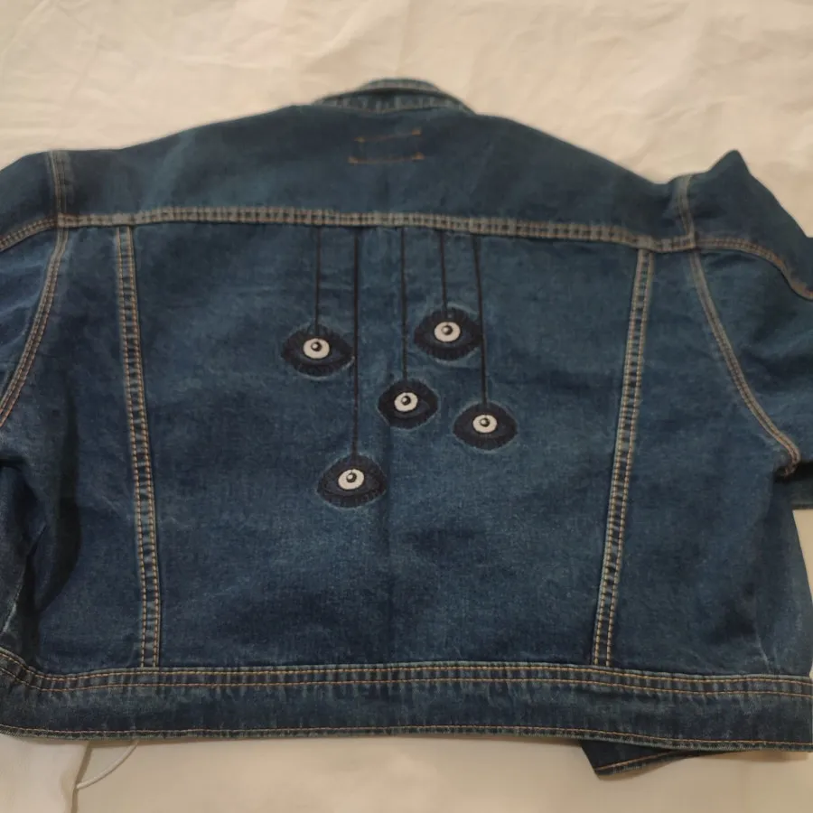 کت جین آبی ، کت لی آبی