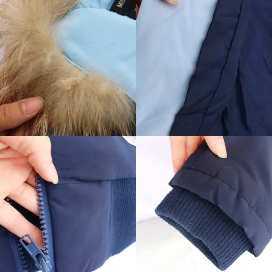 کاپشن پفکی سرمه ای