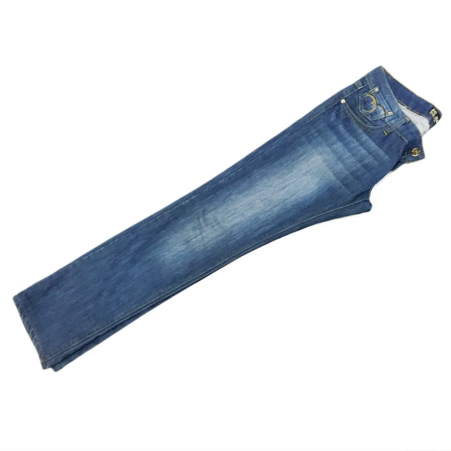 شلوار جین آبی راسته 38