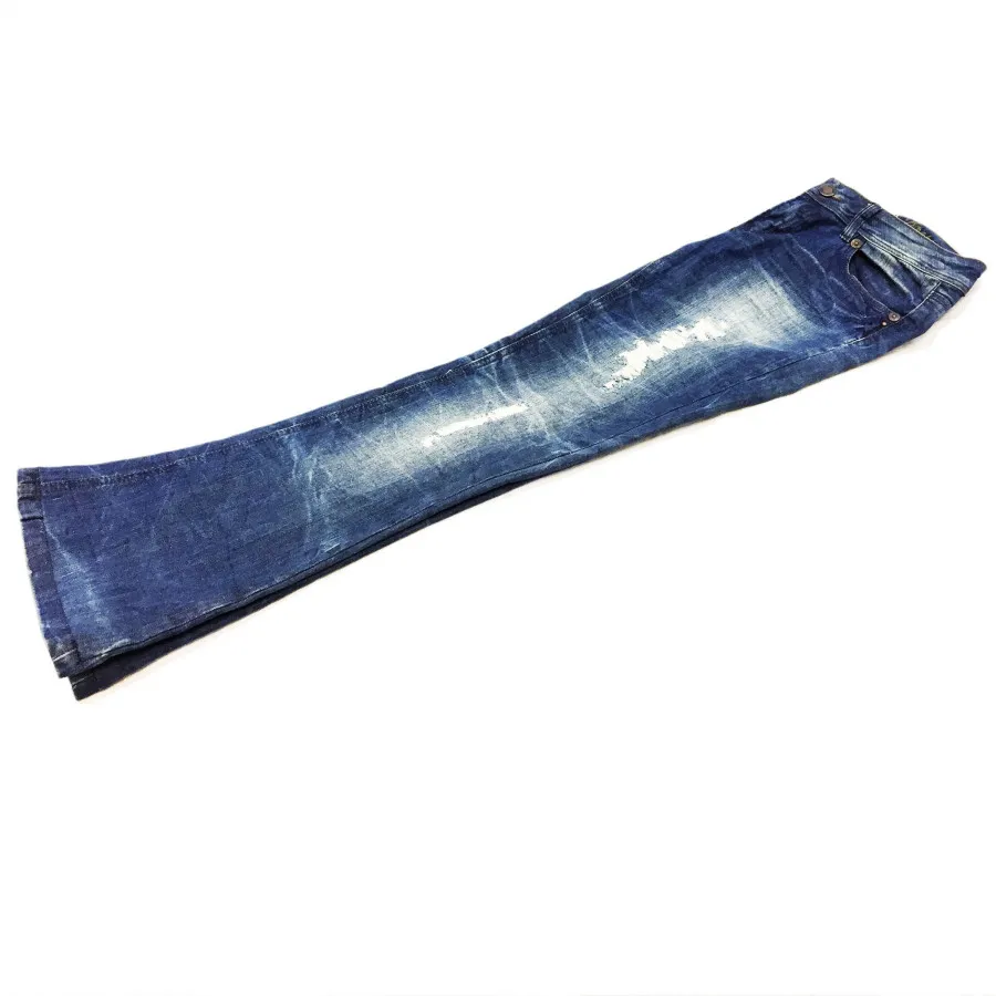 شلوار جین زاپ دار سایز 38