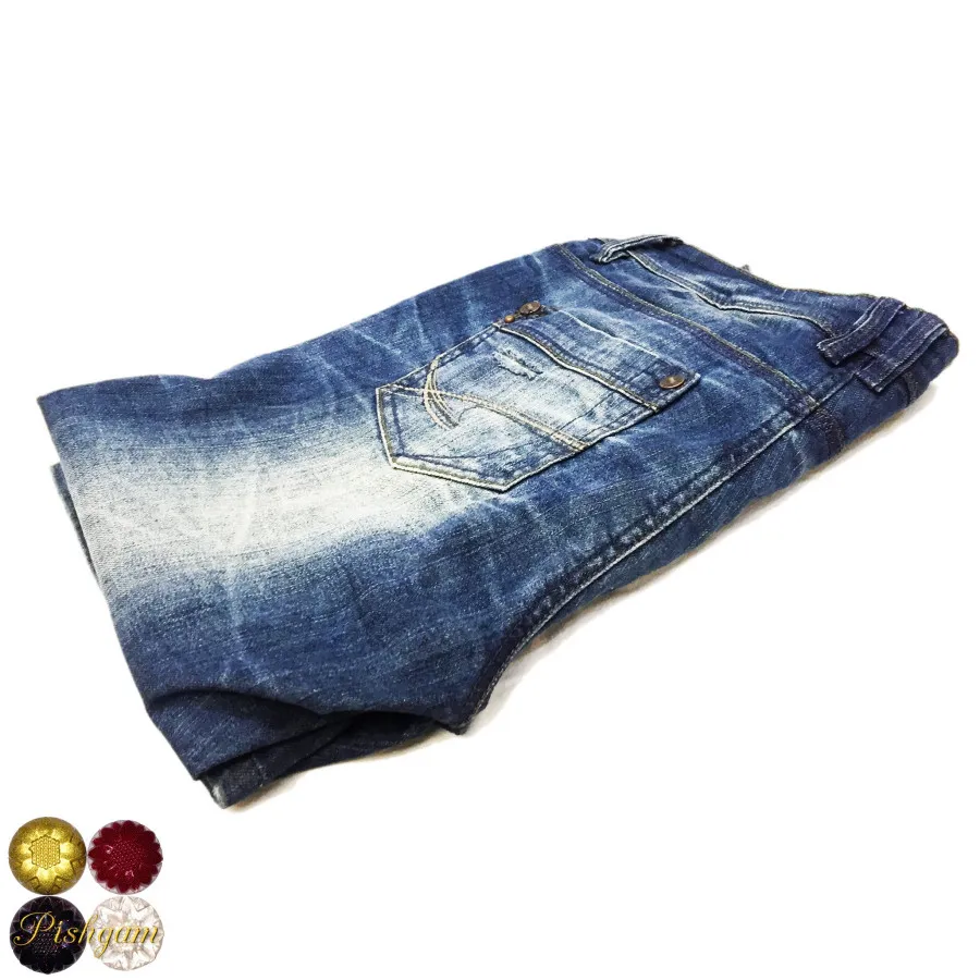شلوار جین زاپ دار سایز 38