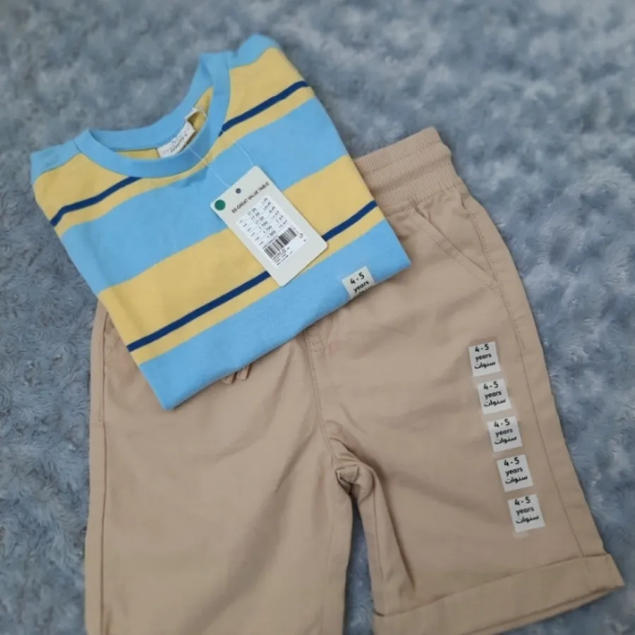 تیشرت و شلوارک پسرانه