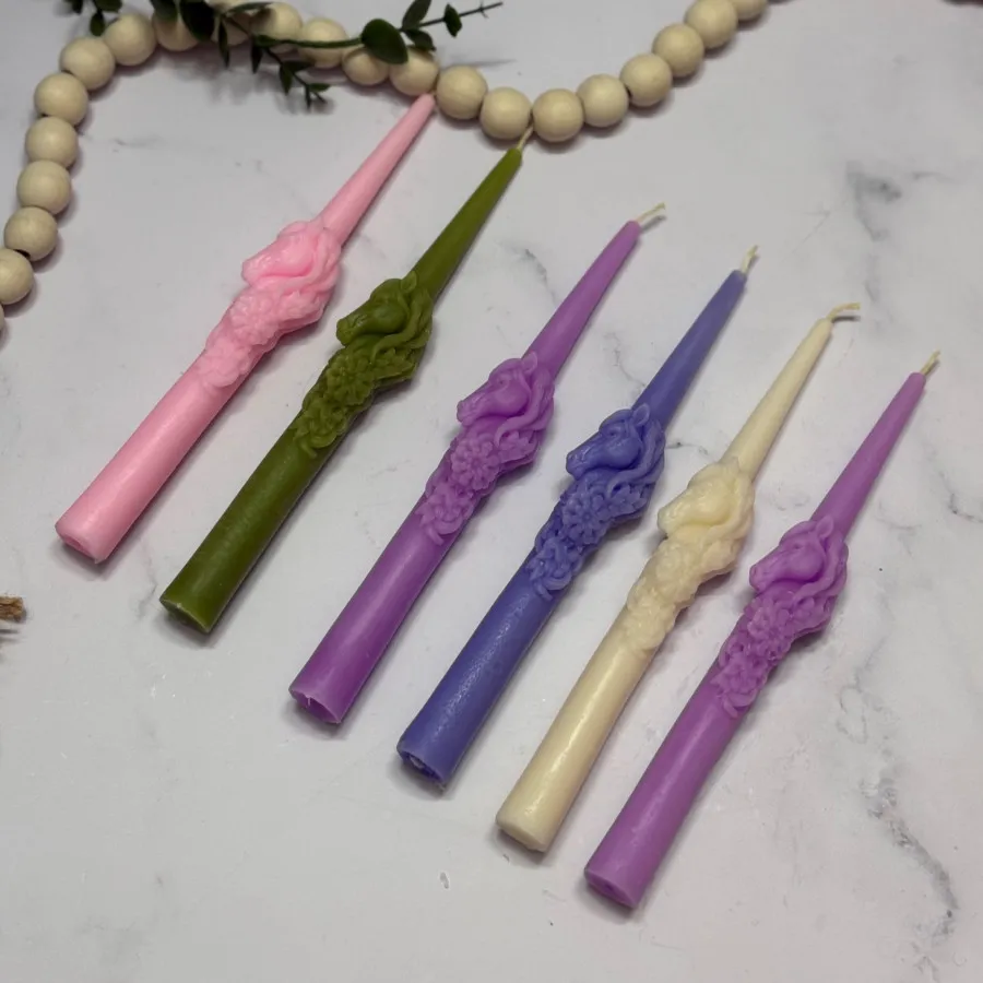 شمع قلمی اسب