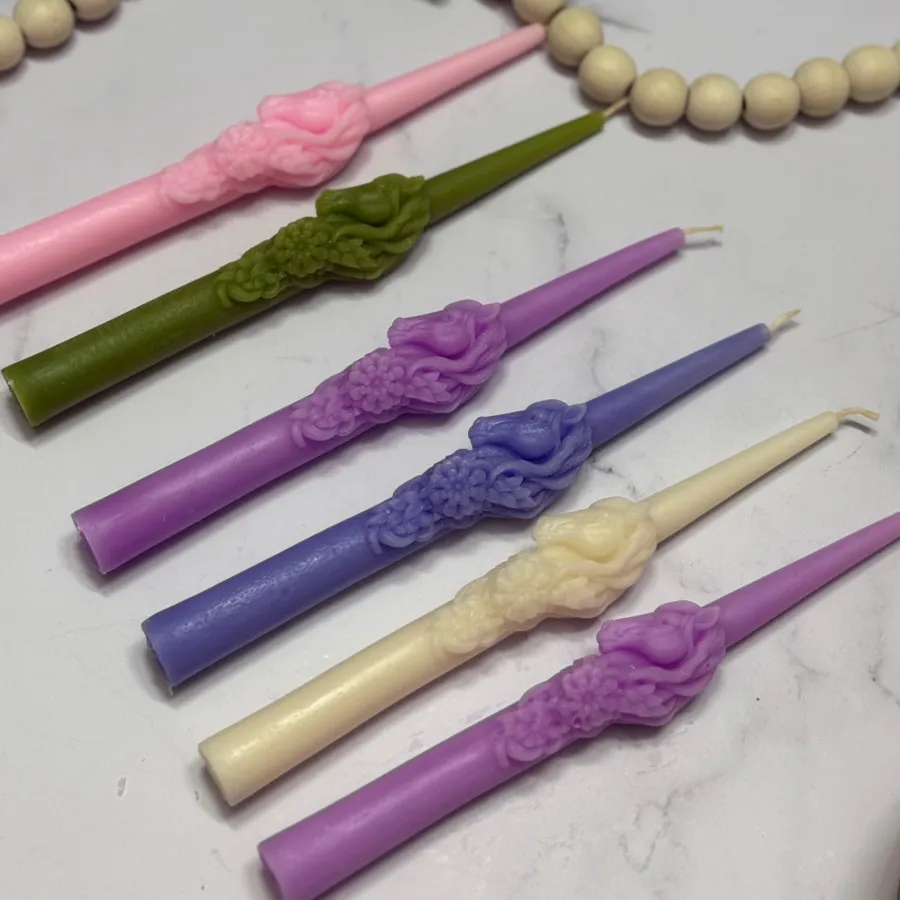 شمع قلمی اسب