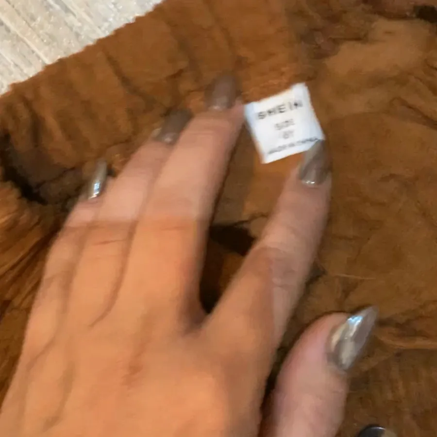 پافر تدی با دامن مخمل