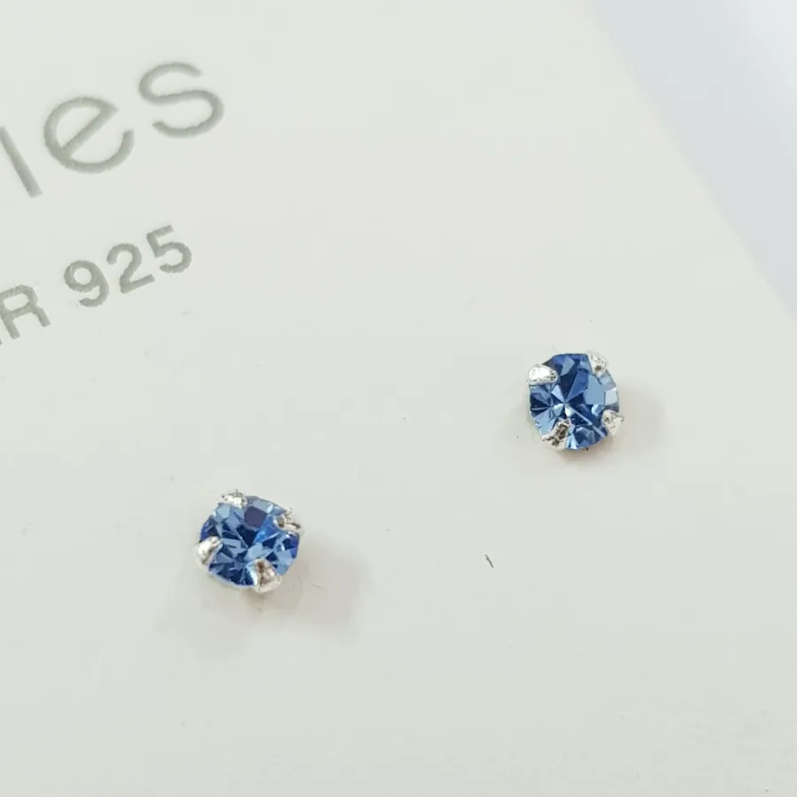 پک گوشواره گلگوش نقره 925