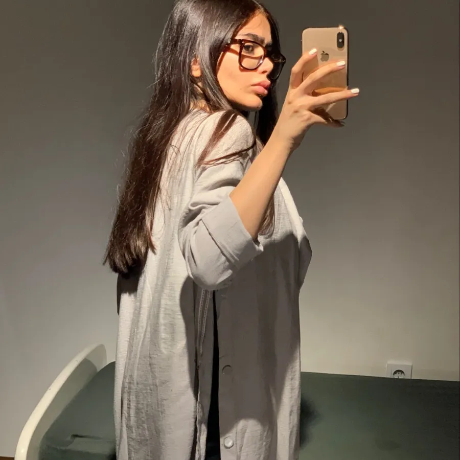 مانتو بلند طوسی