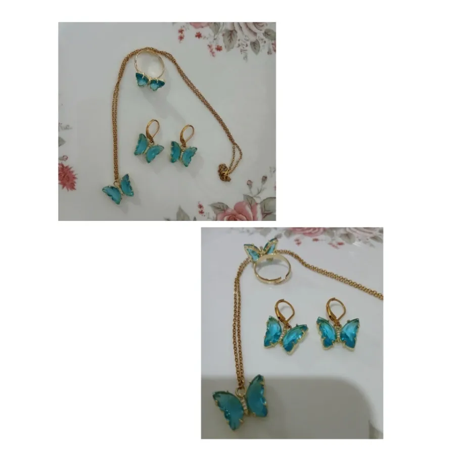 نیم ست زنانه پروانه