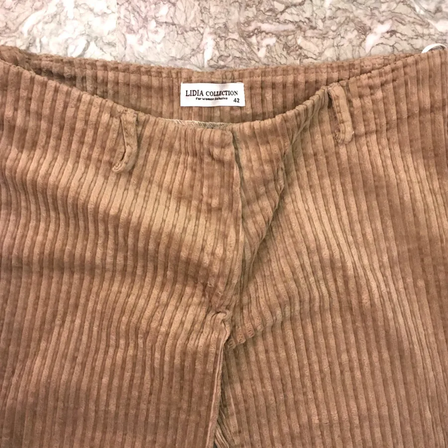 شلوار مخمل کبریتی دمپا