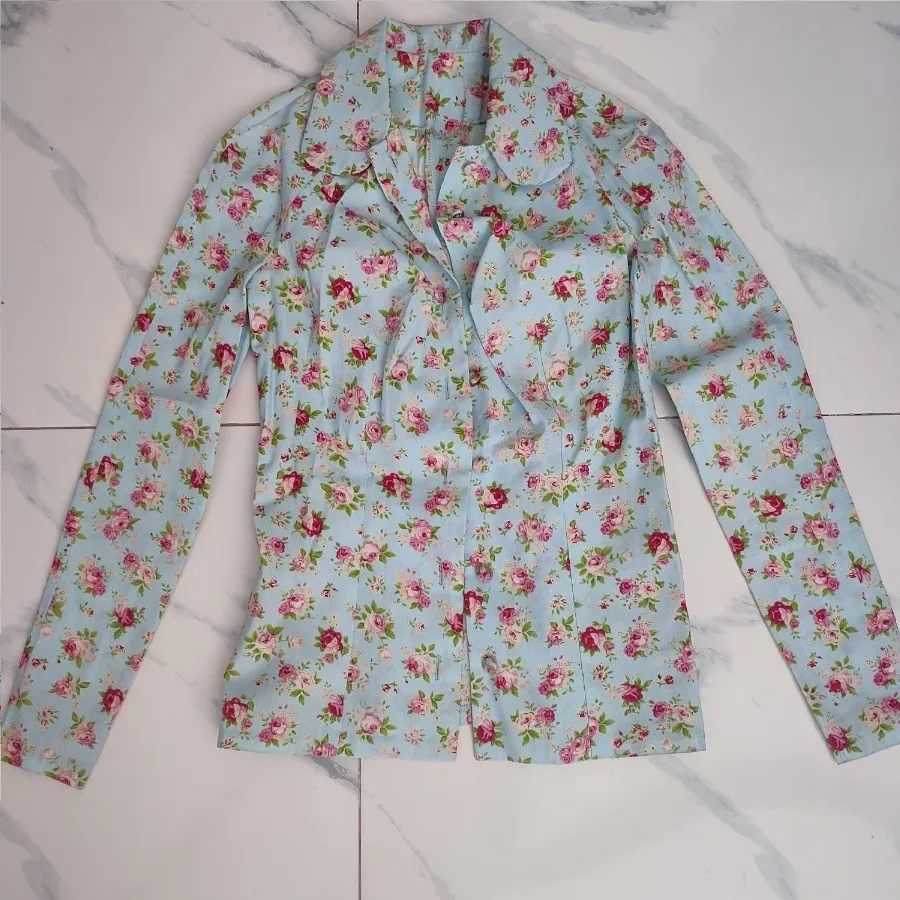 شومیز گل گلی