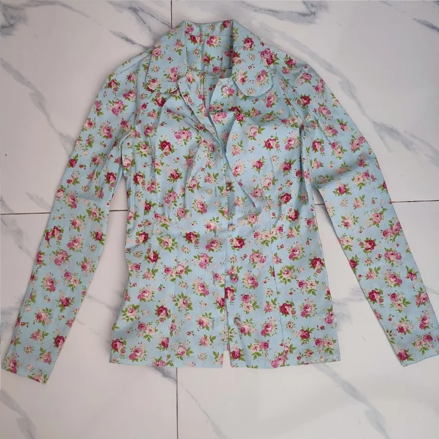 شومیز گل گلی